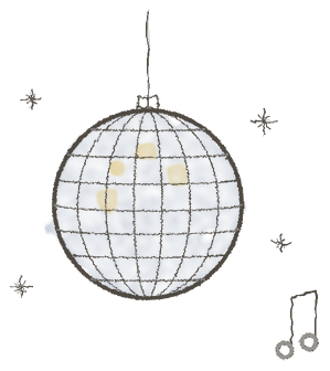 Dibujo de bola disco